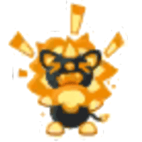Blazing Lion Animated Sticker - Legendary from Fire Dimension Sticker Pack